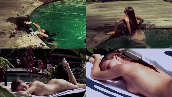 Rosie Huntington-Whiteley Nude Pirelli Calendar 2010
