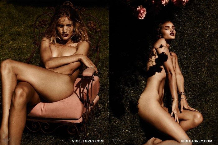 Rosie Huntington Naked