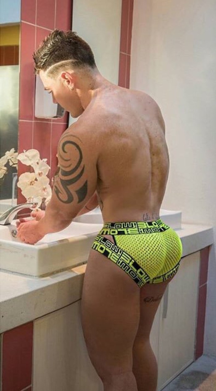 Hairy men with huge members