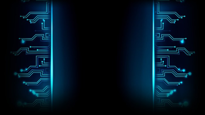 Cyberpunk style frame