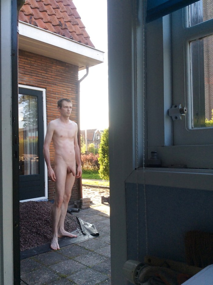 I lit up in the window