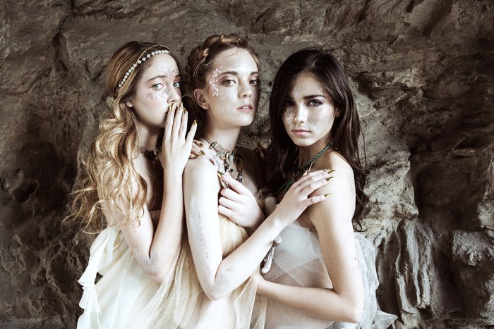 Brooke Shields on the rope