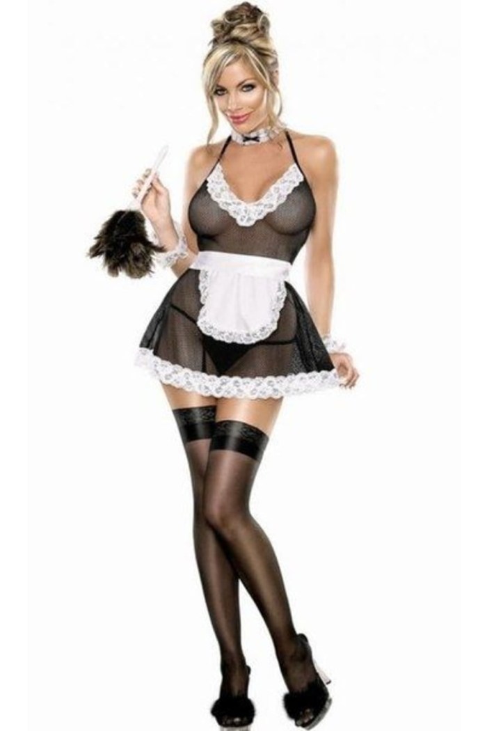 Erotic costume of maid
