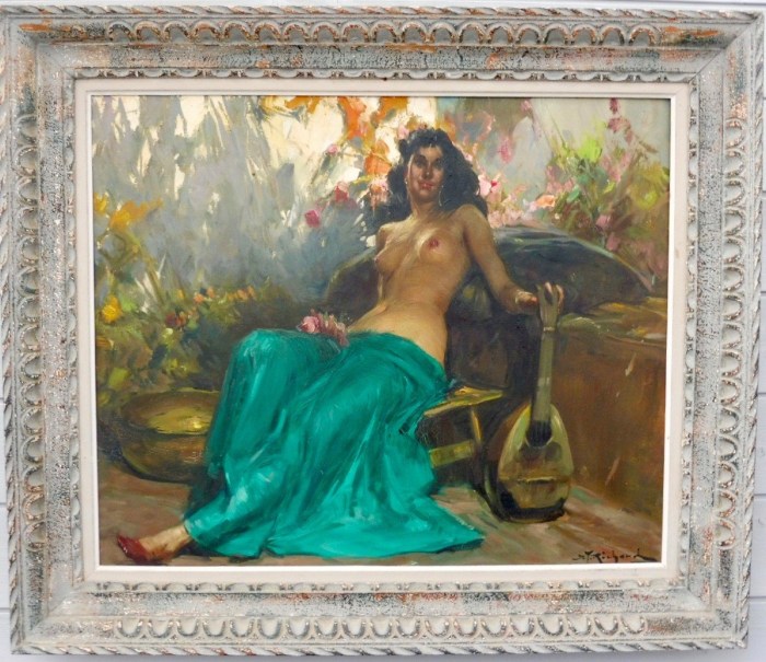 Burned elderly women