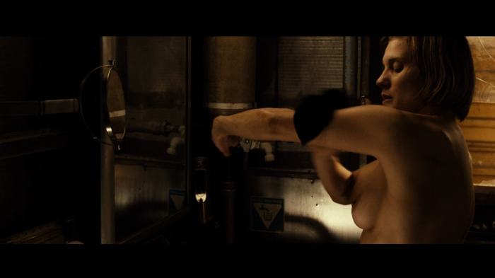 Charlie Marie Dupont and Katee Sackhoff Nude