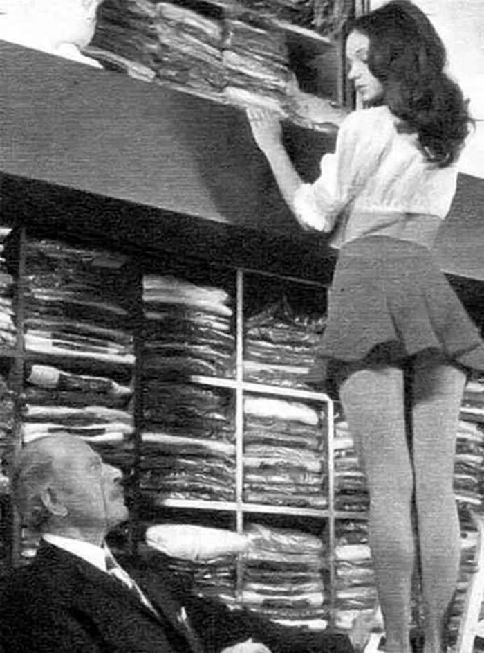 Mini skirts in Soviet films