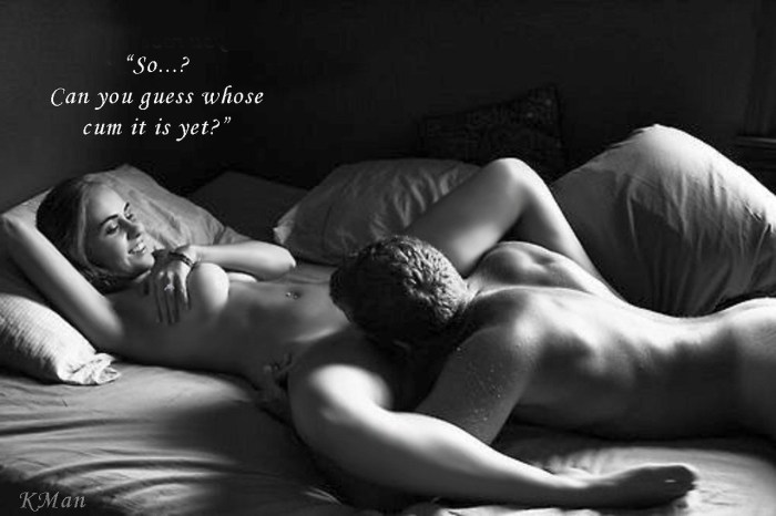 Delicate erotic caresses