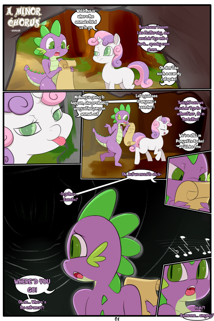 Fluttershy and Spike Comics