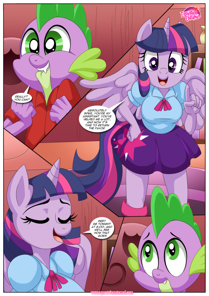 Comics Equestria Untamed Spike