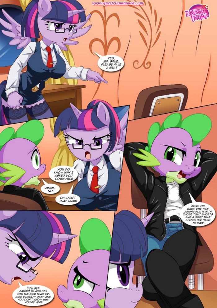 Comics Equestria Untamed Spike