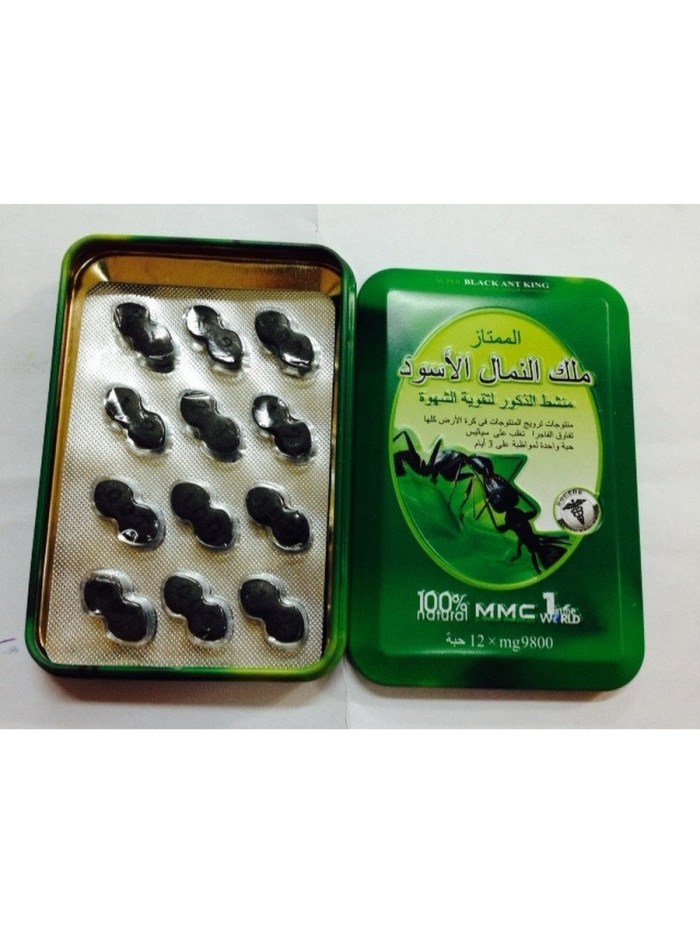 Black ant for potency Black Ant King 12 tablets