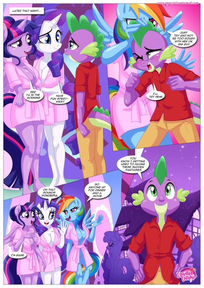 Comics Equestria Untamed Spike 18 +
