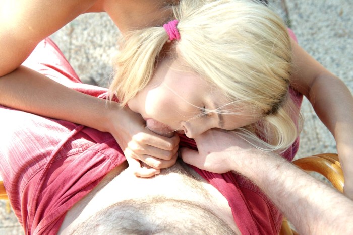 Blonde Sasha Rose Anal