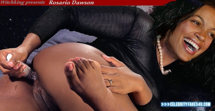 Rosario Dawson in porn movie