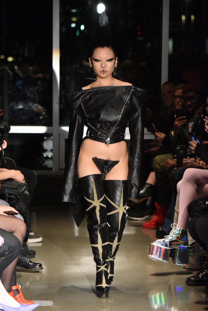The most shocking outfits at fashion shows