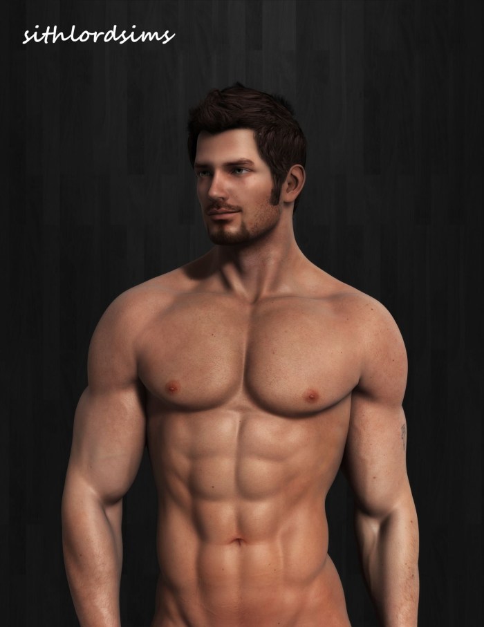 Muscle 3D Man