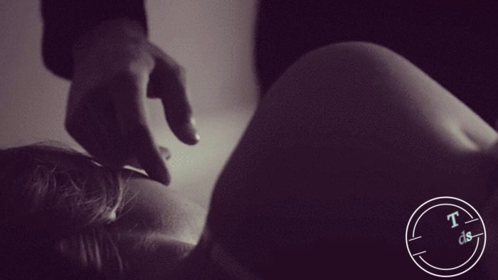 Fingers over the body