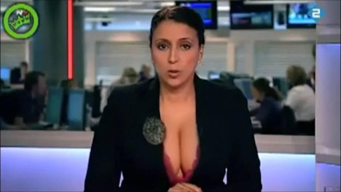 Albanian TV presenter e
