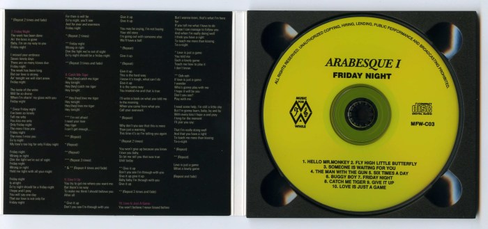 Arabesque Friday Night 1978