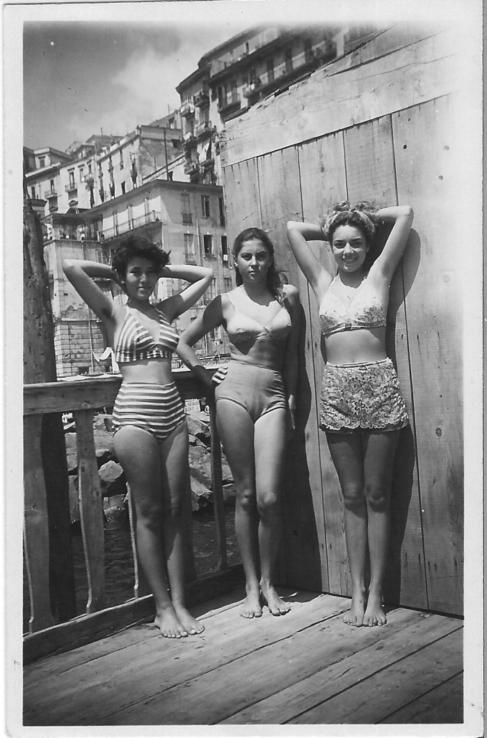 Soviet women in swimsuits