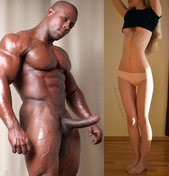 Black dick cums on the face