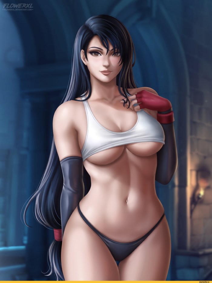 Transparent latex cosplay