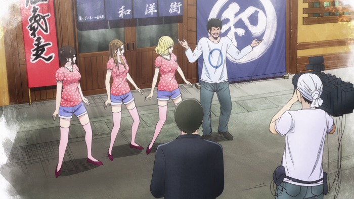 Anime Yakuza in idols