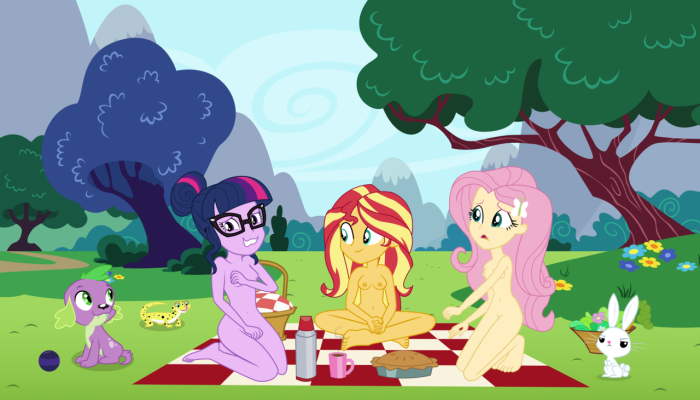 Equestria Gerls Fluttershy and Spike Sex