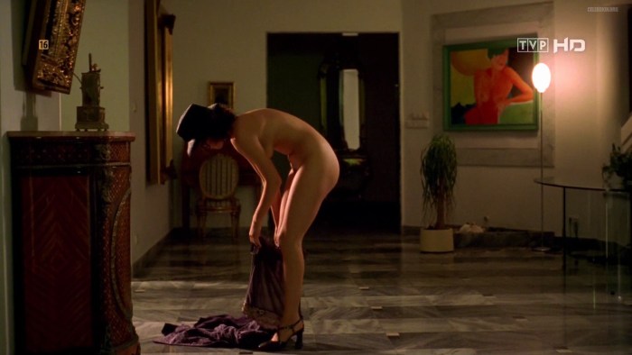Olga Kurilenko Naked in the film Hitman