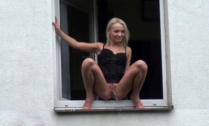 Lera in Window to St. Petersburg Galitsyn