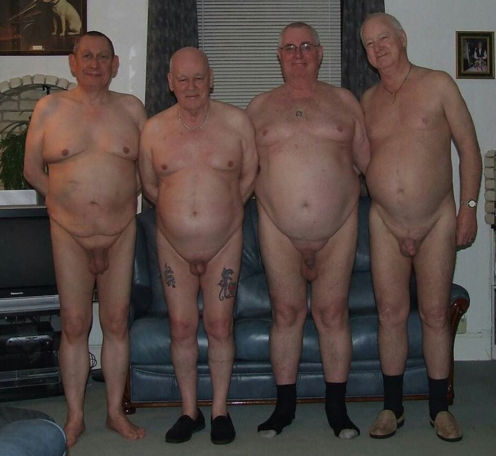 Very thick naked guys