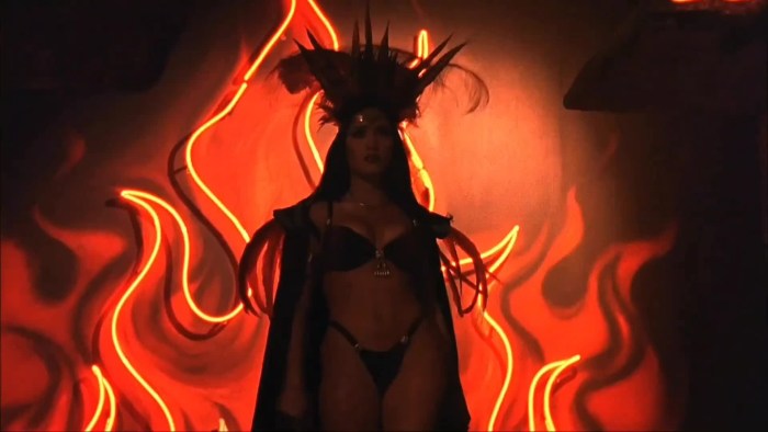 Salma Hayek naked in films