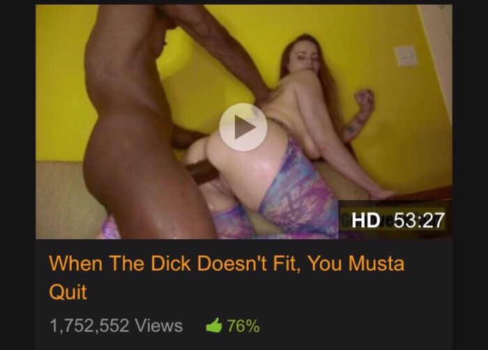 COCK DOESN'T FIT PUSSY