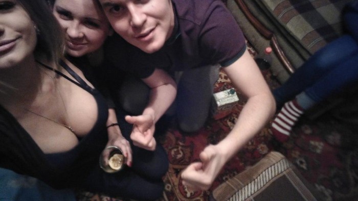 Drunk girls homemade