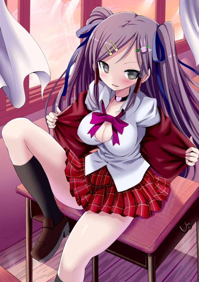 Anime school uniform of Etti