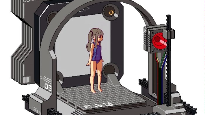 Fukouna Shoujo 03 Laser Machine