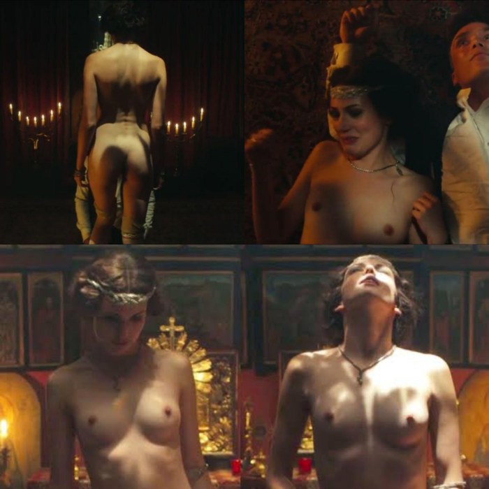 Helen Maccrori bed scenes