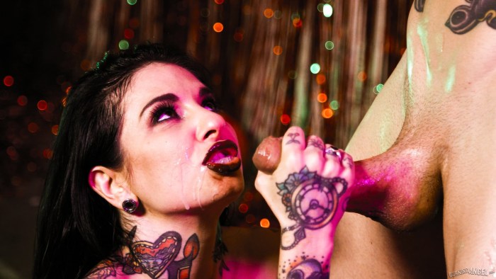 Girl punk shows anal