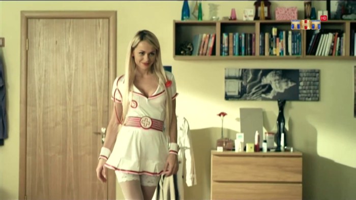 Anna Khilkevich University in Lingerie