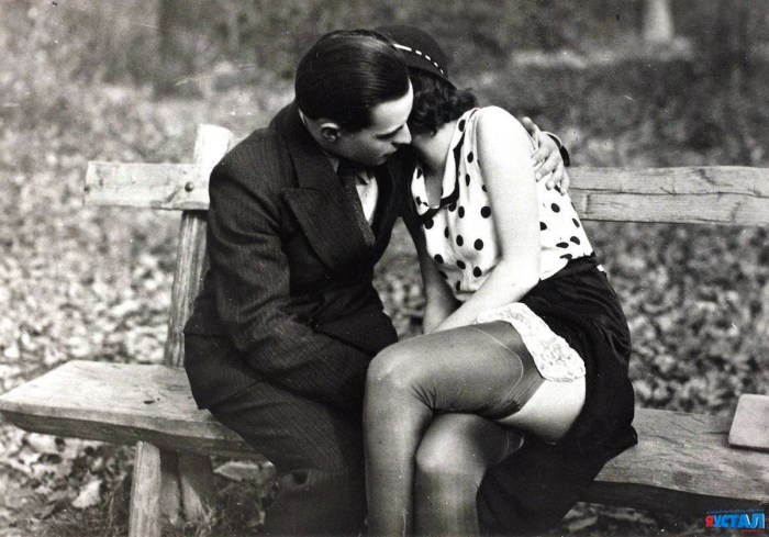 Retro with big tits and hairy