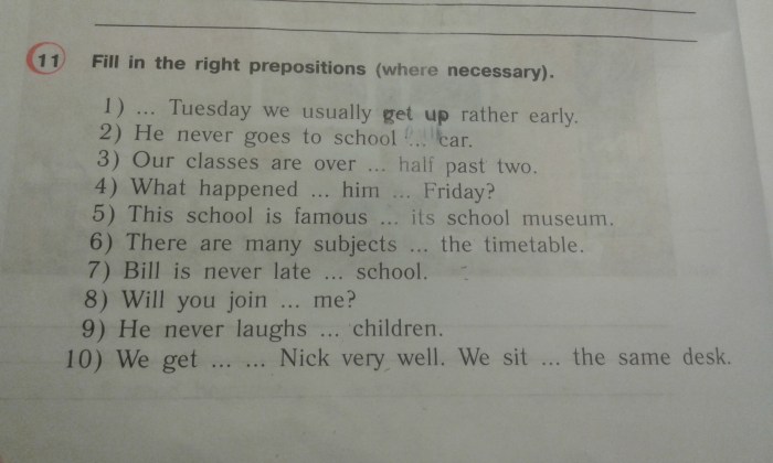 Write Sentences Using Therese Words English language 6th grade