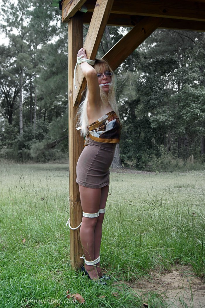 Torture of naked women on the rack