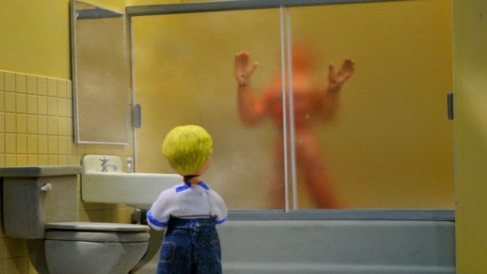 Naked thick women in the bathhouse