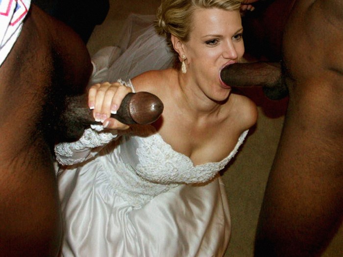 A huge cock cums inside