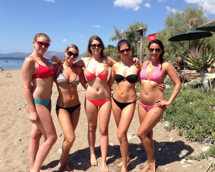 Private parties in bikini mature