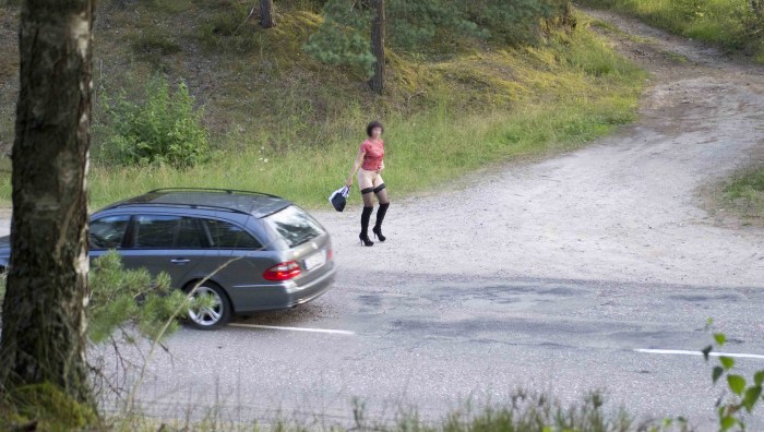 Red Lights Quarter in Amsterdam Trans