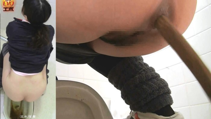 Japanese people fry in shorts in the face