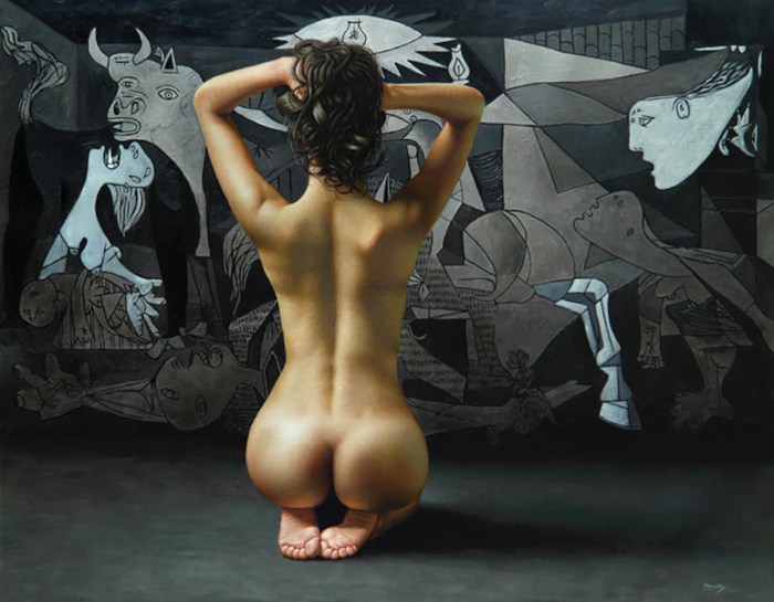 Artist Omar Ortiz (Omar Ortiz) Erotic hyperrealism