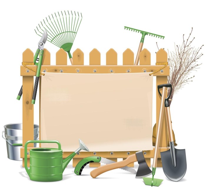 Tools for a subbotnik