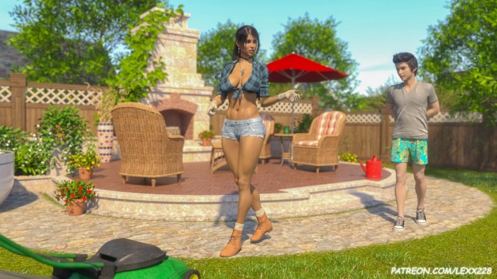 Comic book The Neighbor's Garden